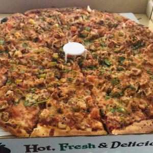 Karahi Chicken Pizza